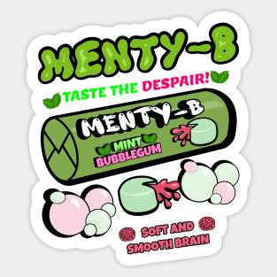 menty-b Sticker